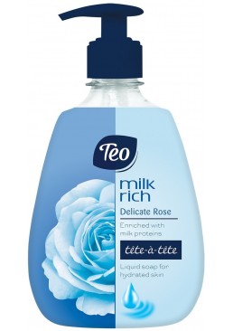 Мыло жидкое TEO Delicate Rose, 400 мл
